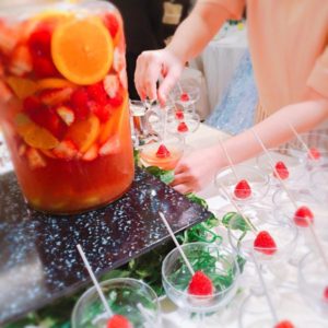 水合わせの儀をフルーツティーにアレンジ